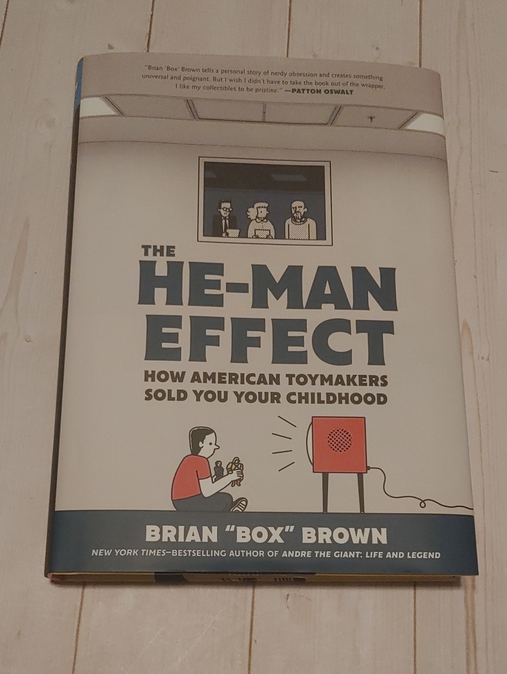 The He-Man Effect Adult Graphic Novel Non Fiction Book By Brian "Box" Brown